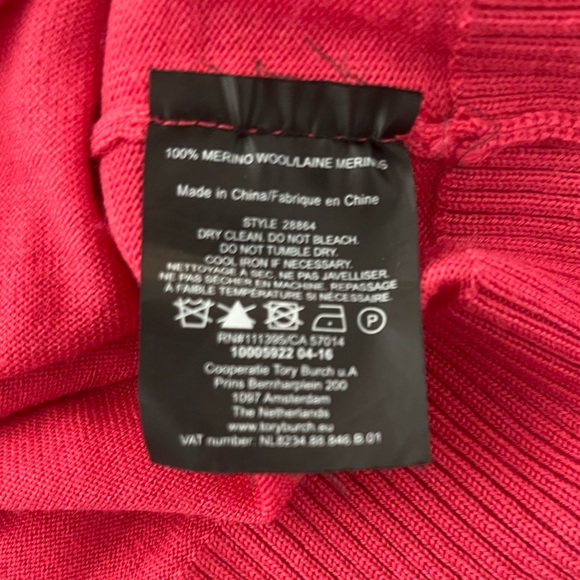 Tory Burch Merino Wool Cardigan - Picture 5 of 5